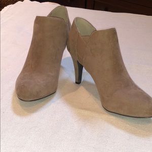 Suede booties